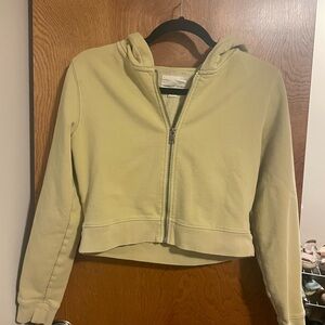 American Eagle Outfitters Cropped Hoodie L